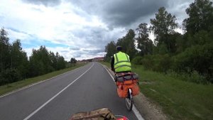√{4} Борода Едет на велосипеде STELS 350 Велопутешествие Иваново-Волгоград-Краснодар- Новороссийск