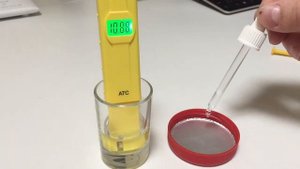 Как измерить pH капли жидкости