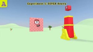 Numberblocks 100 vs 1 in big vs small | Numberblock Drusilla