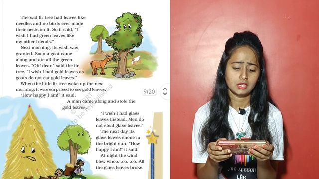English NCERT CLASS 4 I CHAPTER 2 I A LITTLE FIR TREE I STORY EXPLAINED BY ANANYA