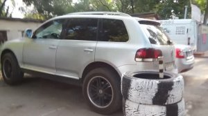 Вода в порогах Туарега, Кайена и Ауди Ку-7!