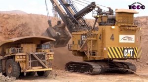 самые большие экскаваторы и самасвалы Белаз