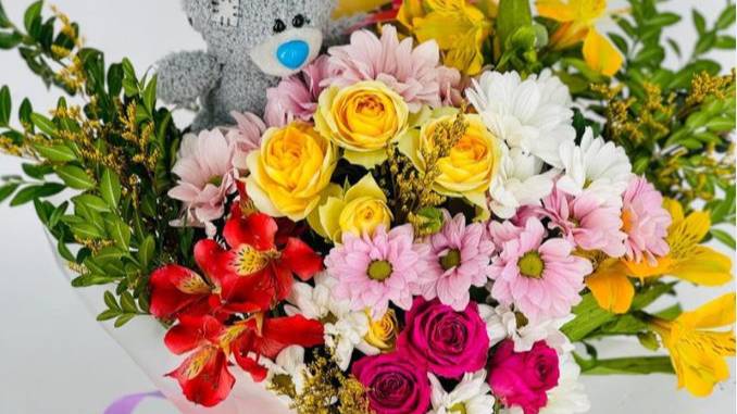 Букет цветов смотреть онлайн