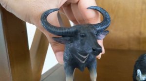 Wild Bovine Collection - Figurines/Toys of Cape Buffalo, Bison, Yak, Gaur, Water Buffalo