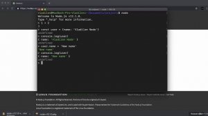 Полное руководство NodeJS Урок 4 Первый скрипт