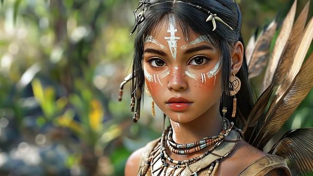 Tribal Trance Dance Music - Girls From The Tribes - Official AI Video