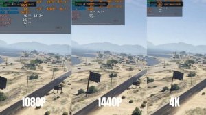 RTX 3060 Ti + Ryzen 5 5500 @ULTRA | 1080p, 1440p, 4K -  GTA 5 / GTA V