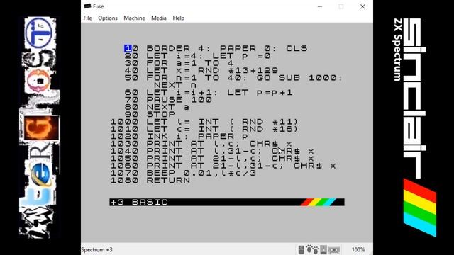 Programming on the ZX SPECTRUM - Ep 006 - "Symmetrical Patterns"