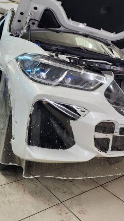 BMW X6 - бронирование кузова, антихром, тонировка и нанесение керамики