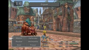 Final Fantasy IX - Zidane e Freya encontram Zaghnol