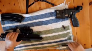 HK 416 22lr Field Strip