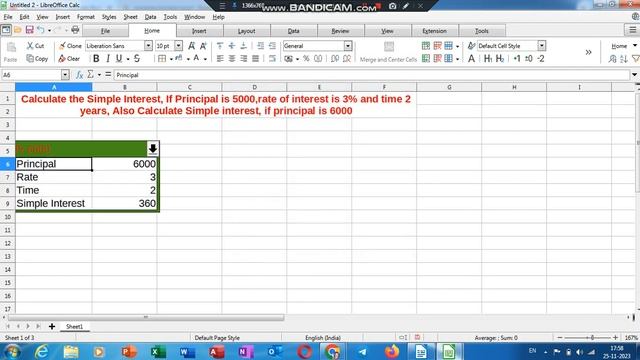 Scenario Manager in libreoffice calc | How to use the Scenario Manager function in Libreoffice calc