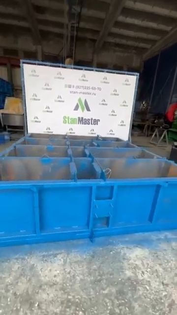 Форма для изготовления фундаментных блоков ФБС на 4 изделия смотреть онлайн