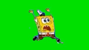 Губка Боб Бежит Футаж 3 минут