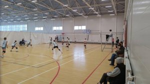 Волейбол 🏐🏐🏐 Школа!!! Кировск - Отрадное лен.обл. (выход на  лен.область...) Кировск вышли.