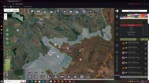 Обзор карты боевых действий Militarymaps Война на Украине за 29 января 2025 года.