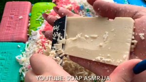 Cutting dry and crunchy cubes ASMR \ Режу сухие и хрустящие кубики АСМР \ Dry Soap carving