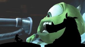 Timon and Pumbaa Interrupt 5 Monsters, Inc.