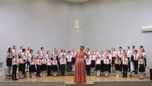 "За рекою старый дом" хор 1х классов "ФОРМАНТА" ДМШ им. Т.А. Докшицера. Москва. рук. Афанасьева Н.В.