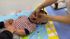 Runny nose suction【鼻水が止まらない💦】