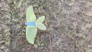 FLYING BIRD ORNITHOPTER MECHANISM RUBBER POWER smart bird