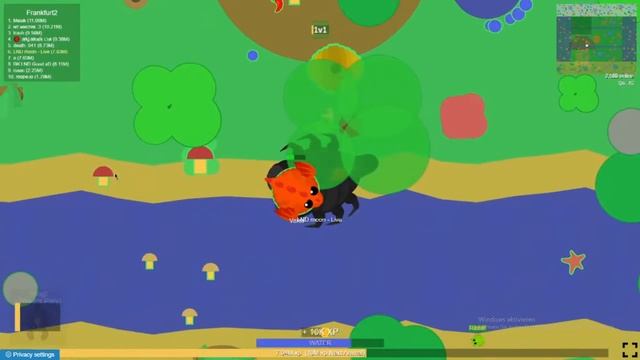 Mope.io 1v1 prac/crabJackass/Toucan trolling frankfurt 2 (im back) (no music)