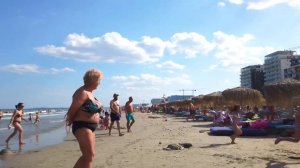 Beach Walk 🏖️ Mamaia România 🇷🇴 Black Sea Walk
