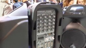 #Behringer Europort PPA500bt sound system #namm2015: By John Young of the Disc Jockey News