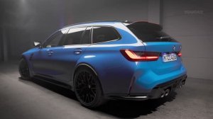 Новый BMW M3 CS Touring 2025 — самый экстремальный универсал M3 за всю историю! [4K]