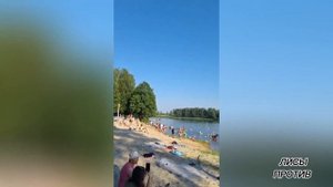 Боевые вертолёты над Брянским пляжем!