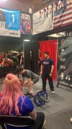 167.5 kg (369 lb) Competition Deadlift, USPA Meet 19 Feb 2022