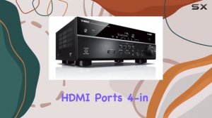 Yamaha RX-V485BL AV Receiver Review - The Ultimate Home Audio Hub!