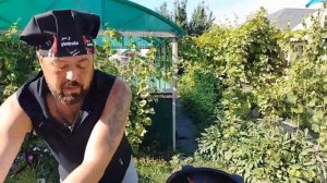 Плов из риса басмати в казане на костре #рис #басмати #плов #казан