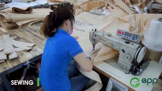EPP VIETNAM - FIBC BAG BULK BAG JUMBO BAG SEWING PROCESS