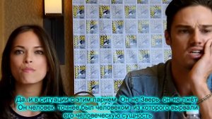 russian sub Beauty & the Beast - Kristin Kreuk and Jay Ryan
