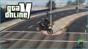 ГТА 5: Прыжки на мотоцикле через трамплины