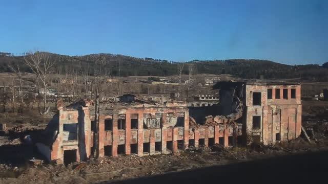 Транссиб (2013). Петровск-Забайкальский. Руины металлургического завода