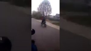 Стантим по посёлку и катаемся с друзьями на мотоциклах