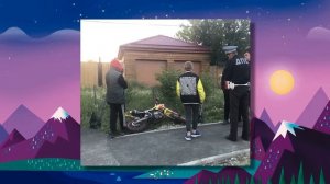 Школота на питбайках