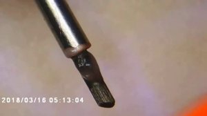 How Kuru Toga Mechanical Pencil Lead Rotation Works - Take a Closer Look With a Microscope