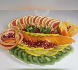 КРАСИВАЯ ФРУКТОВАЯ НАРЕЗКА