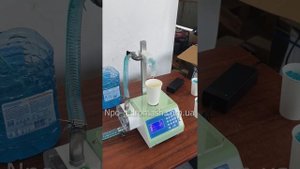 Дозатор насос для густых продуктов. Фасовка мёда, розлив мёда