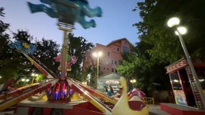 Қорқынышты аттракциондарға мінеміз😱🥳 Алинұр Көзайым қорықпайдыма?🥹