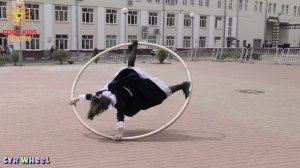 Леди совершенство!» - Аралова Кира – юная акробатка в обруче (Cyr Wheel).