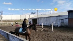 Влог 2 часть.Конкур.падение с лошади