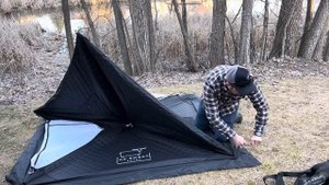 Ox Sweat Sauna Tent Set Up