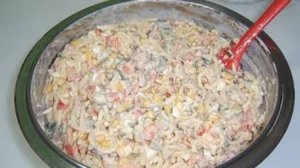 Салат с тунцом. Маринкины творинки