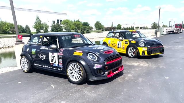 The MINI JCW Team Race Cars Get Updated Look For 2022 смотреть онлайн