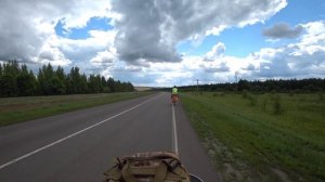 √{7} Борода Едет на велосипеде STELS 350 Велопутешествие Иваново-Волгоград-Краснодар- Новороссийск