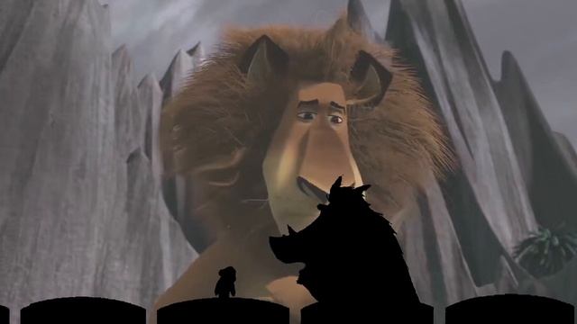 Timon and Pumbaa Interrupt 6 Madagascar